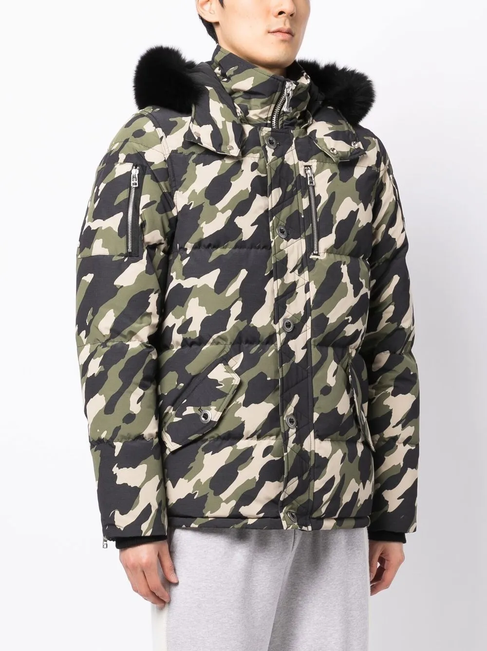 Moose Knuckles camouflage-print Padded Coat - Farfetch