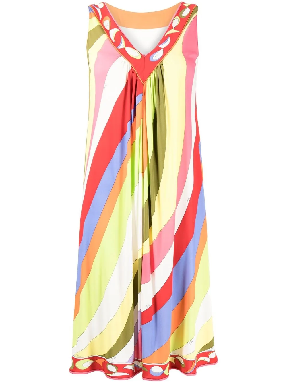 

PUCCI Pesci print shift dress - Multicolour