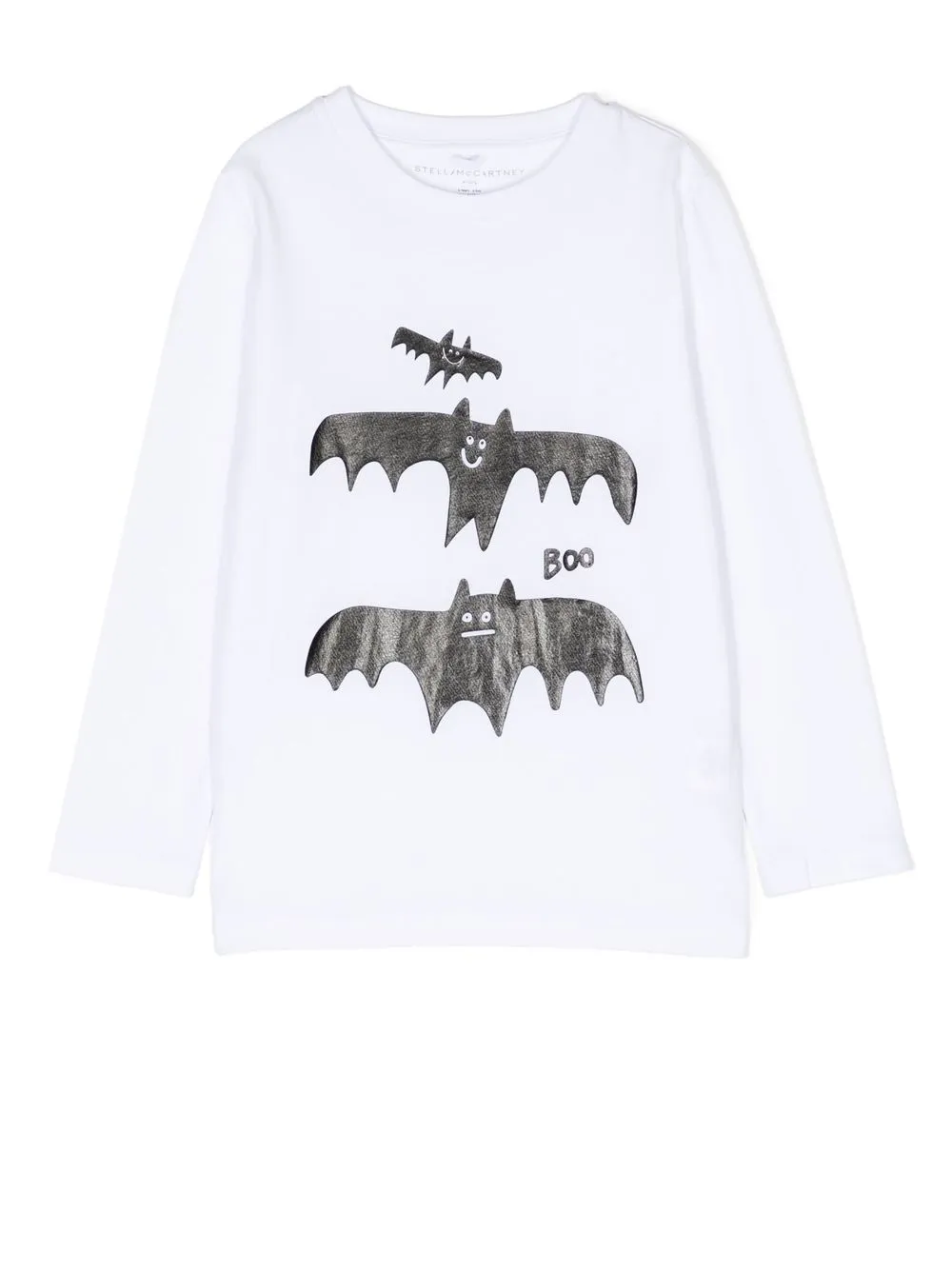 

Stella McCartney Kids Halloween Bat graphic-print T-shirt - White