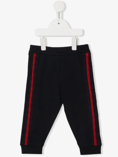 Moncler Enfant logo-patch tracksuit bottoms