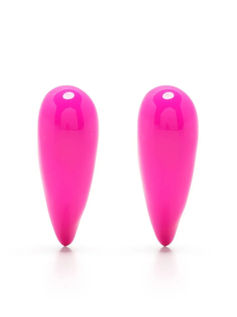 Eshvi Vergoldete Ohrringe Mit Emaille In Pink