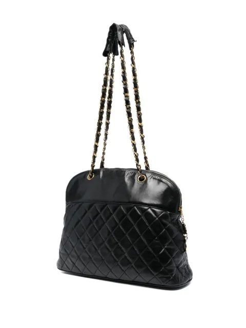 CHANEL Pre-Owned 1989-1991 quilted shoulder bag CHA4800LCB - 2