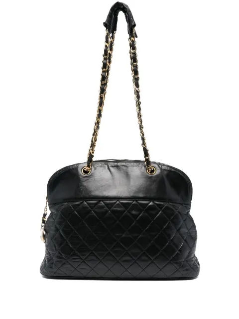 CHANEL 1989-1991 quilted shoulder bag Women