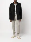 TOM FORD drawstring cotton track pants - Neutrals