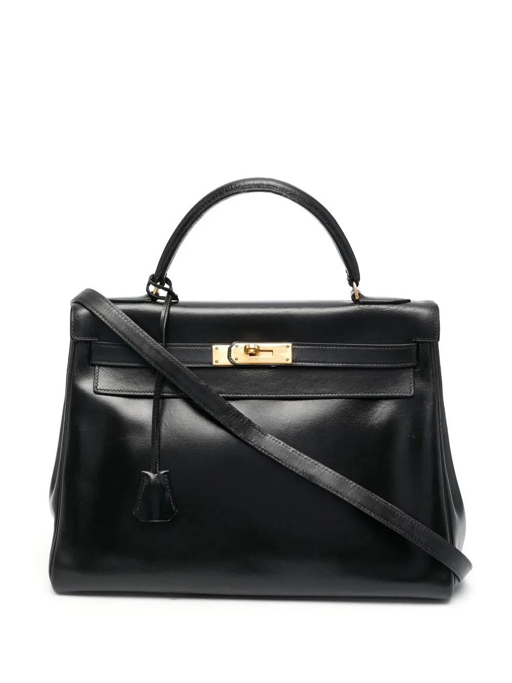 

Hermès 1982 pre-owned Kelly bag - Black