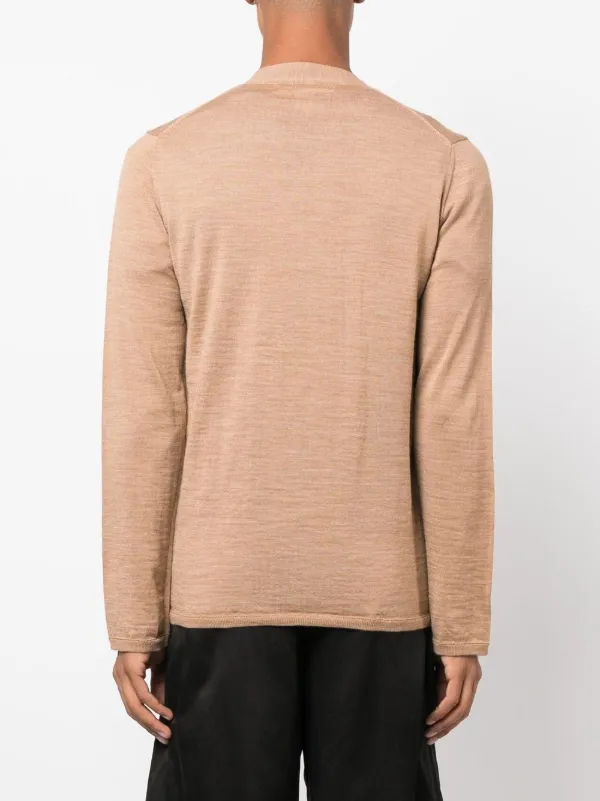 Comme Des Garçons Shirt Cardigan Gola V Com Estampa Gráfica