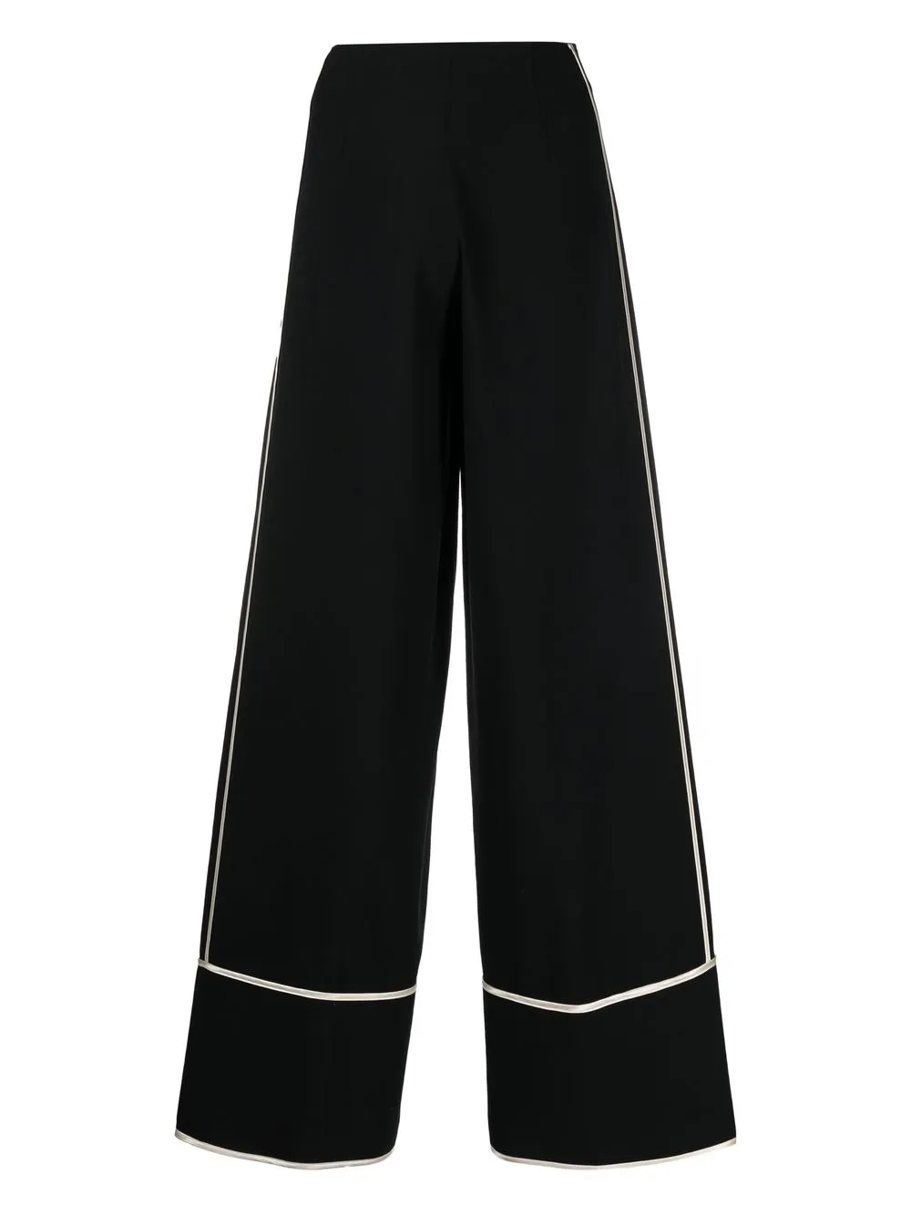 Erika Cavallini High waist broek - Zwart