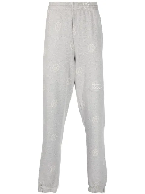 Martine Rose pantalon de jogging à motif monogrammé