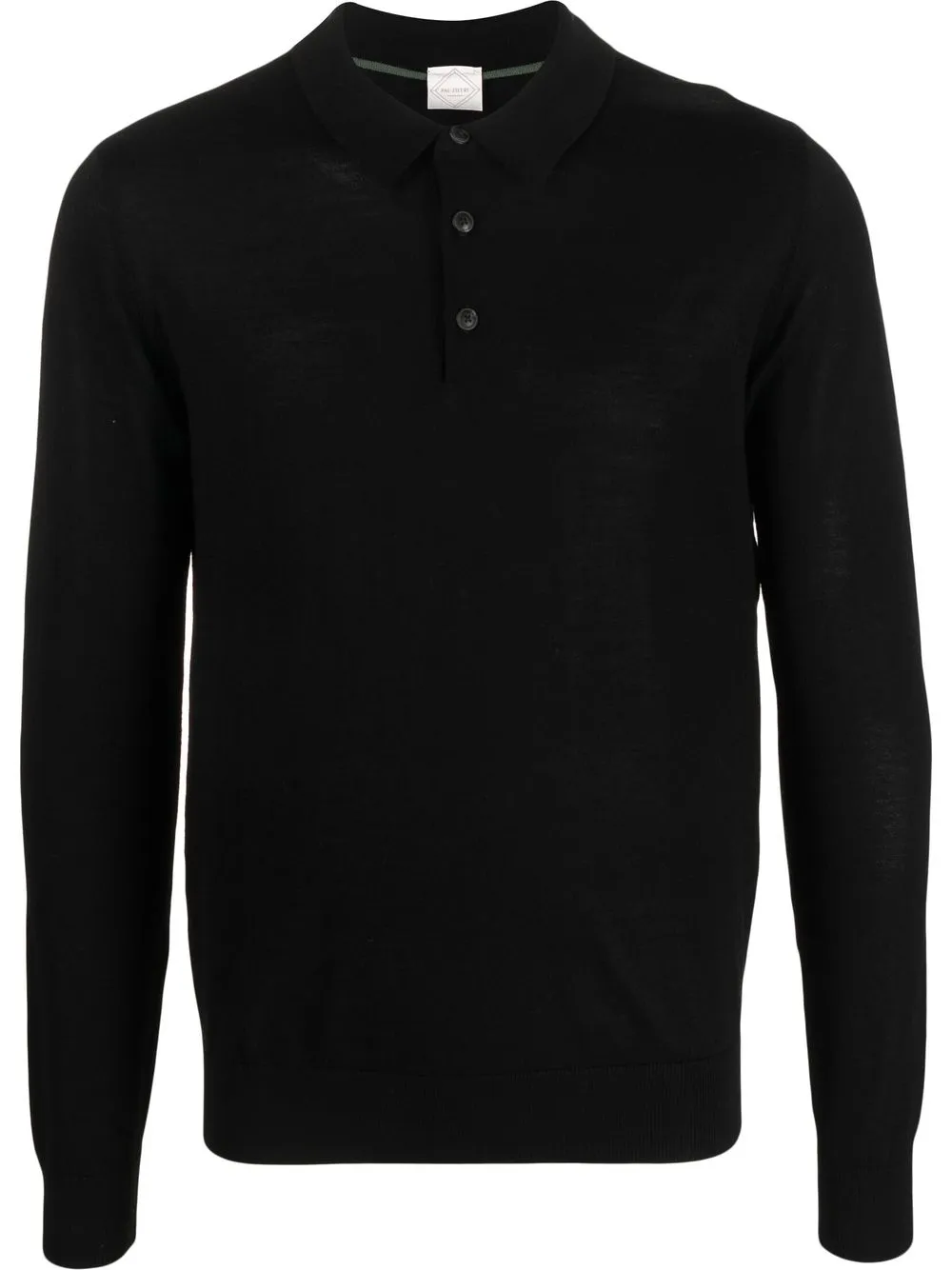 

Pal Zileri playera tipo polo con botones - Negro