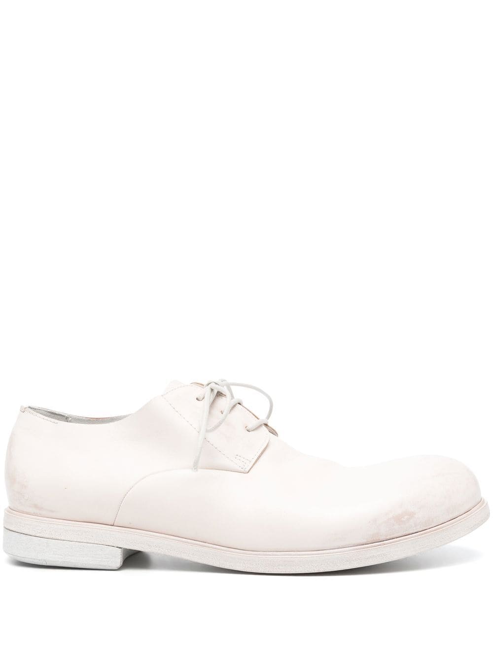 Marsèll Leather Derby Shoes In White