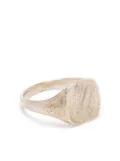 WERKSTATT:MÜNCHEN scratched sterling-silver signet ring