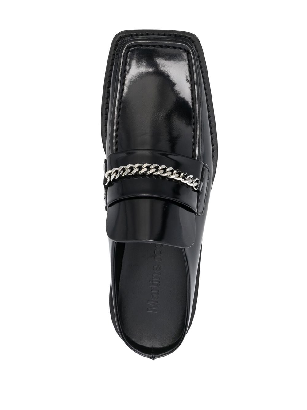 Martine Rose chain-link square-toe Loafers - Farfetch