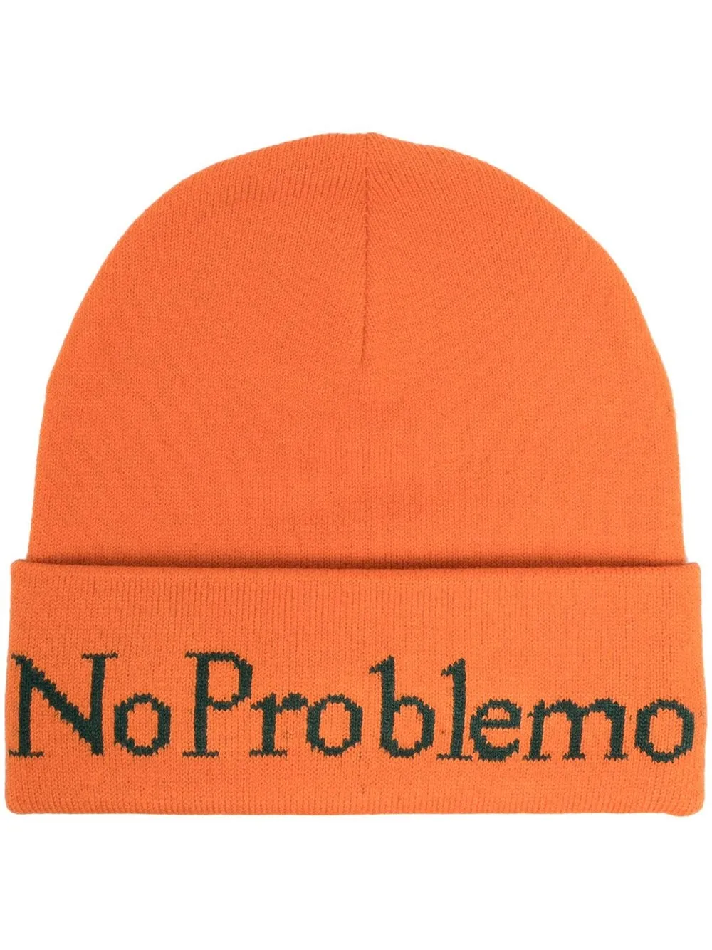 

Aries gorro con eslogan estampado - Naranja