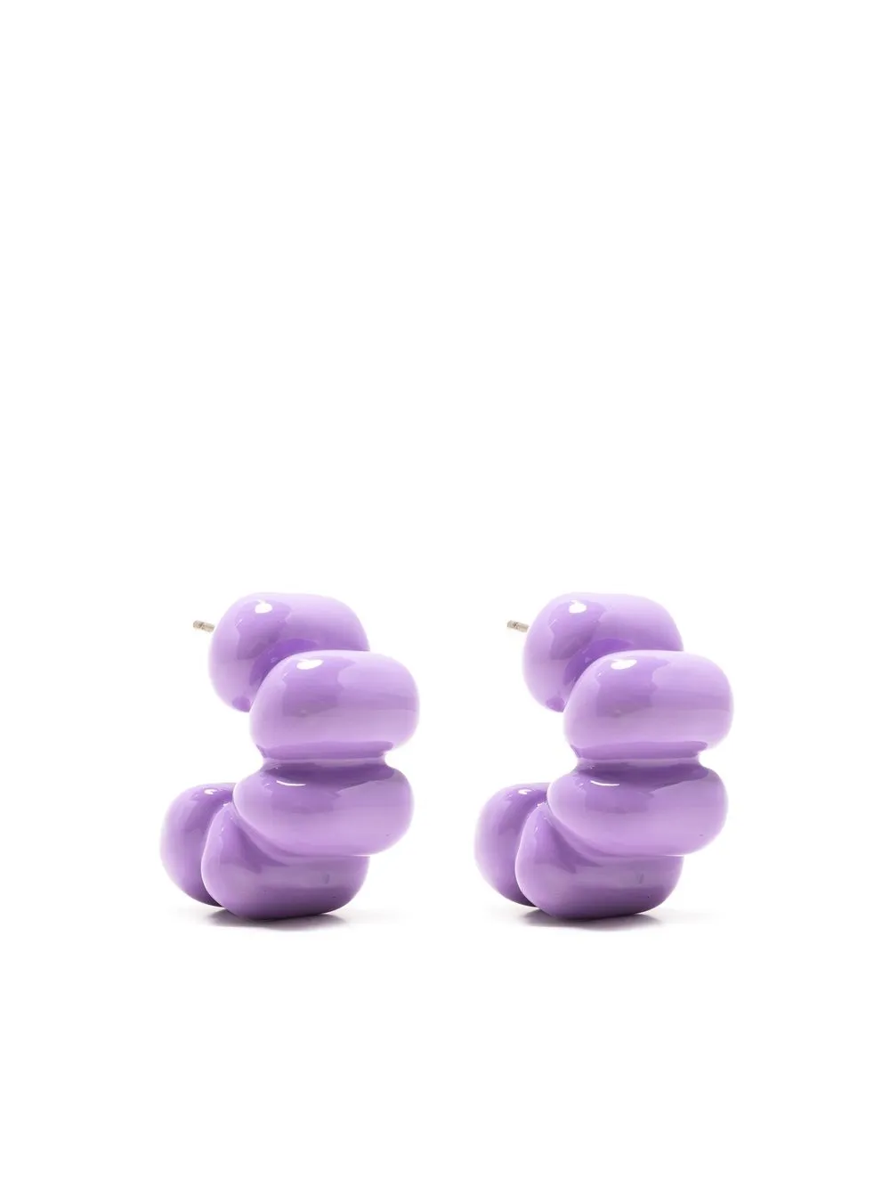 

Sunnei bubble hoop earring - Purple