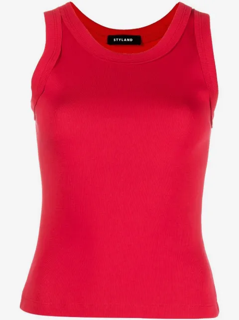 STYLAND slim-cut tank top