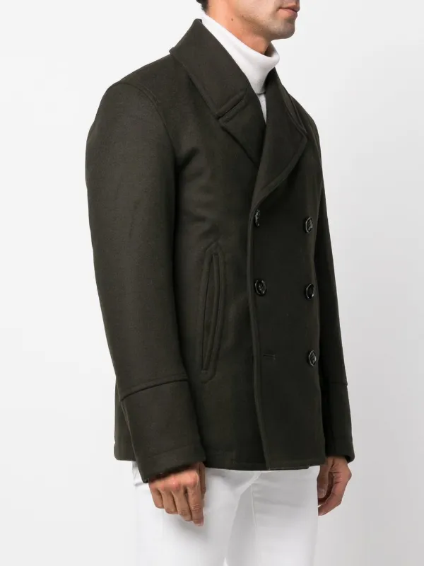 DONDUP double-breasted Peacoat - Farfetch