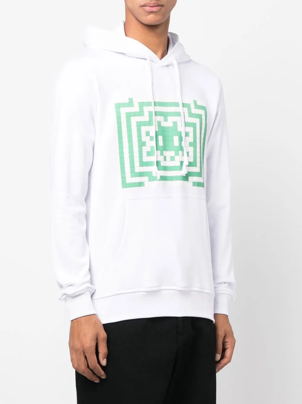  Comme Des Garçons Shirt Hoodie Mit Grafischem Print   Weiß 