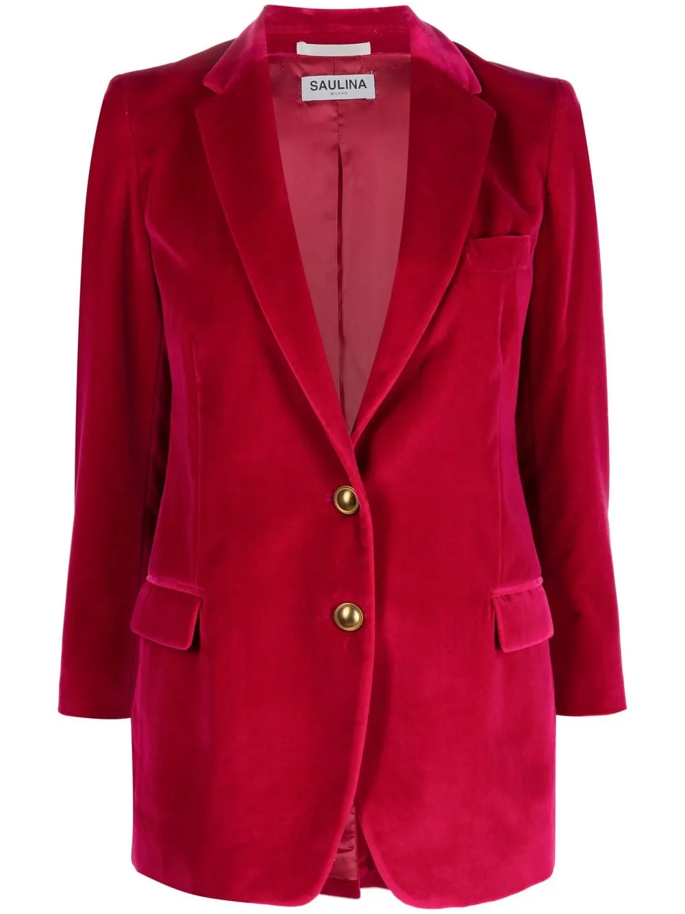 

SAULINA blazer con botones - Rosado