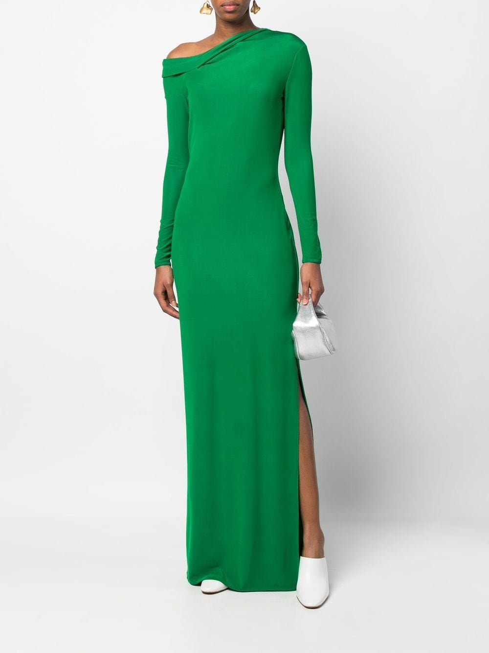 TOM FORD off-shoulder Maxi Dress - Farfetch