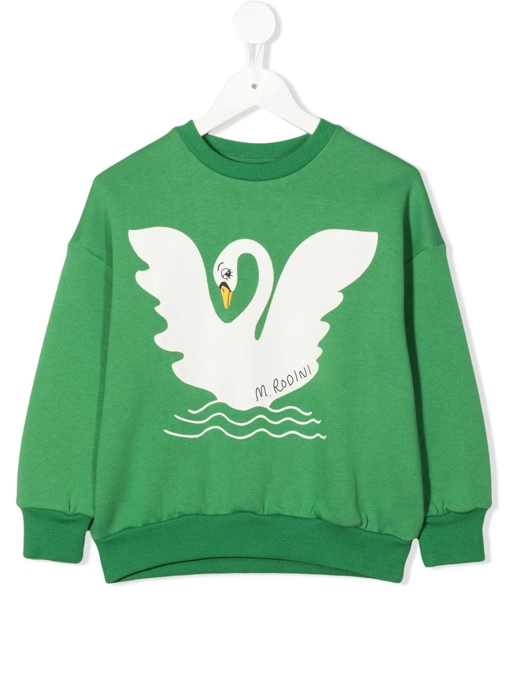 

Mini Rodini graphic-print crew neck sweatshirt - Green