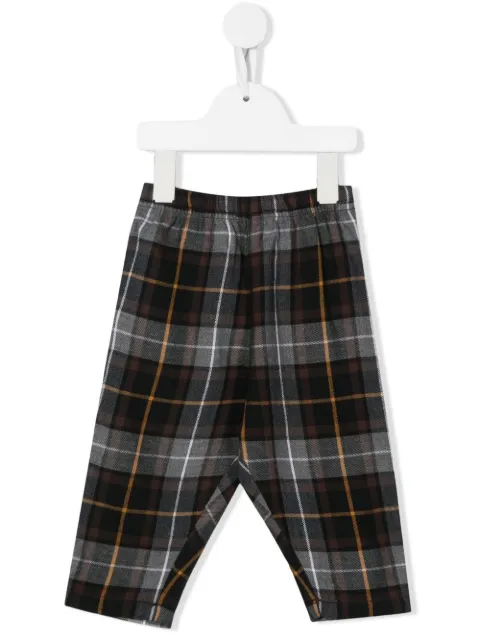 Molo tartan plaid trousers