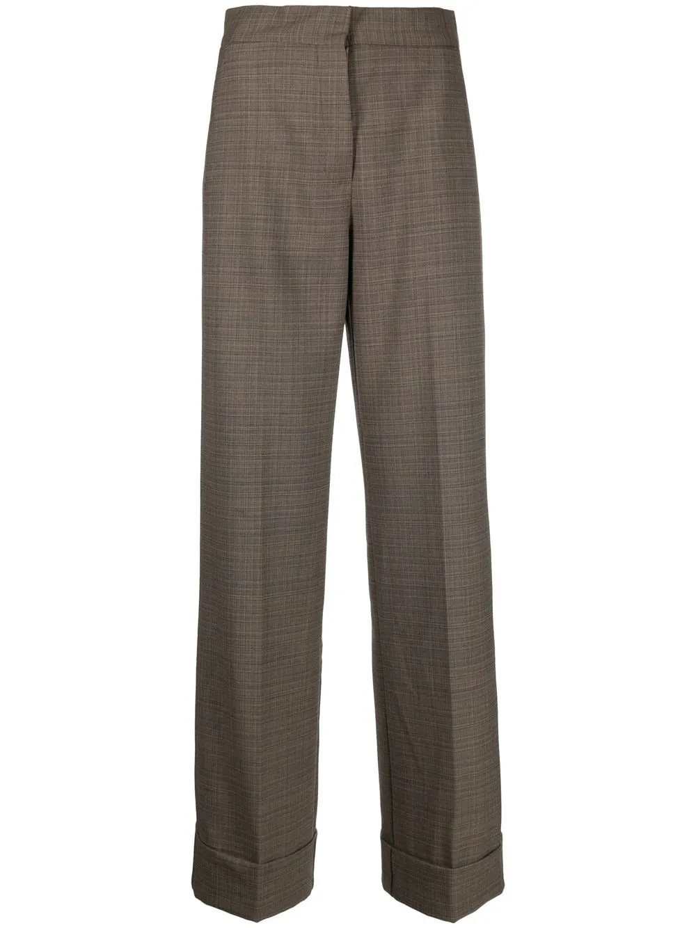 

Erika Cavallini high-waisted straight-leg trousers - Neutrals