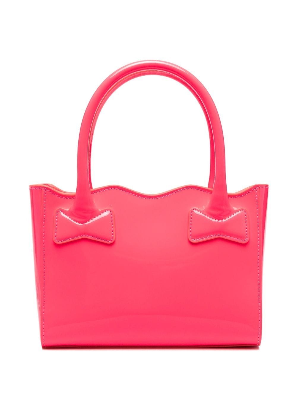 Mach & Mach Scallop-edge Tote Bag In Pink