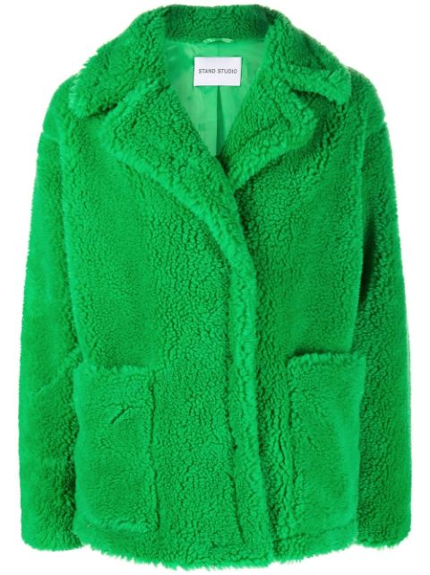 STAND STUDIO Marina faux-shearling jacket Women