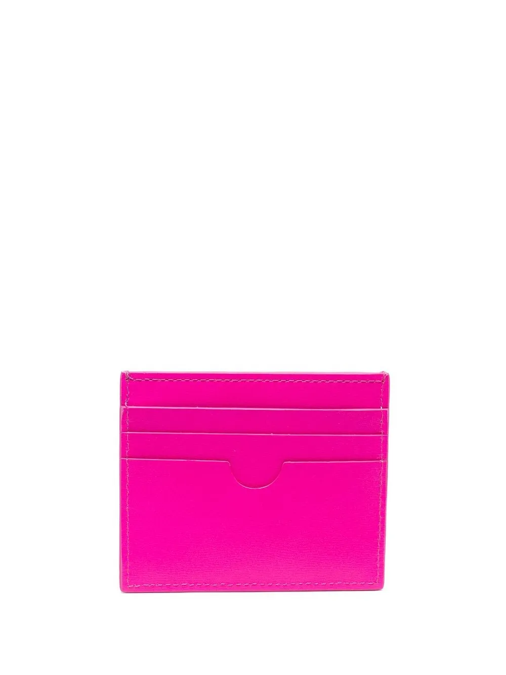 Off-White Pasjeshouder met quote - Roze