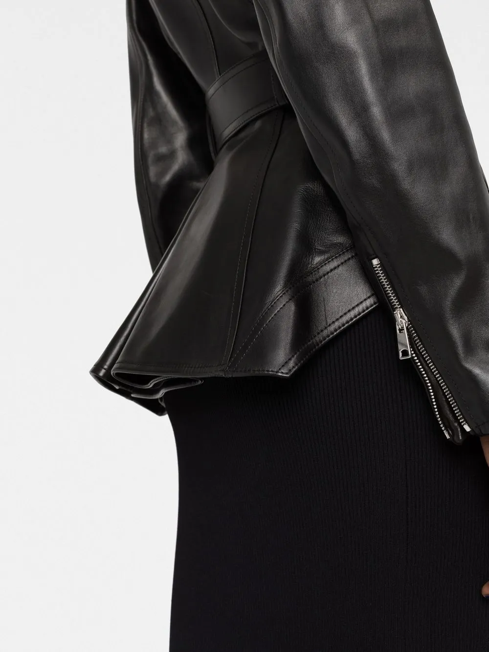Alexander McQueen アレキサンダー・マックイーン レザージャケット - Farfetch