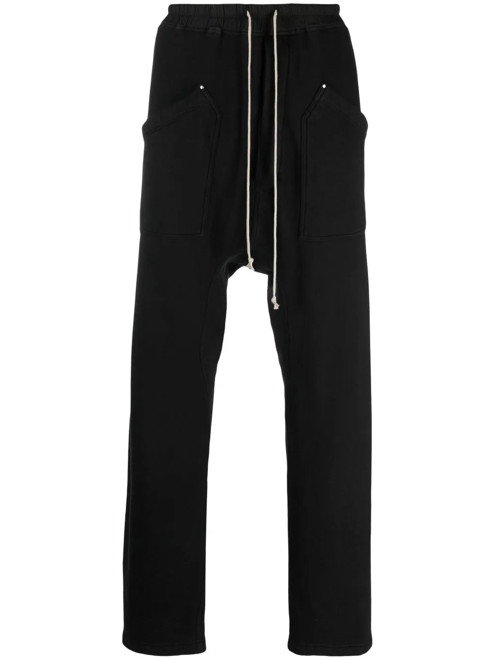 

Rick Owens DRKSHDW pants con cordones en la pretina - Negro