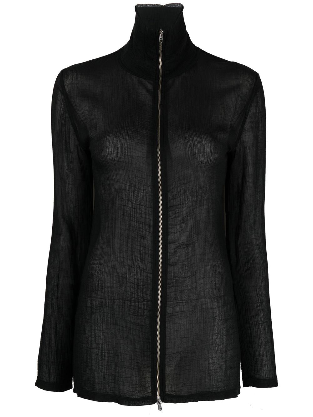 OUR LEGACY Racer funnel-neck semi-sheer Jacket - Farfetch