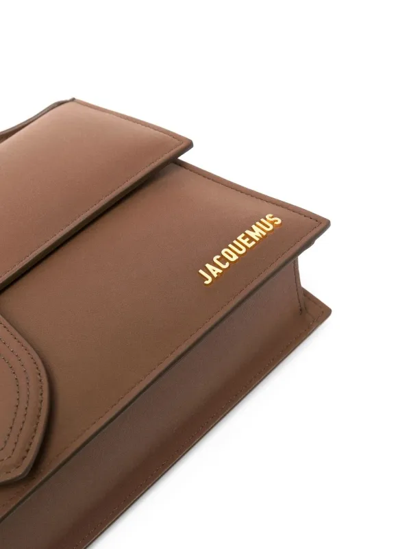 【関税＆送料込み】Jacquemus Bags.. Leather Brown Jacquemus Le Bambinou Leather Tote Bag | Brown | FARFETCH
