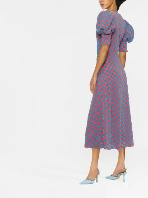 ROTATE Sierina puff-sleeve Dress - Farfetch