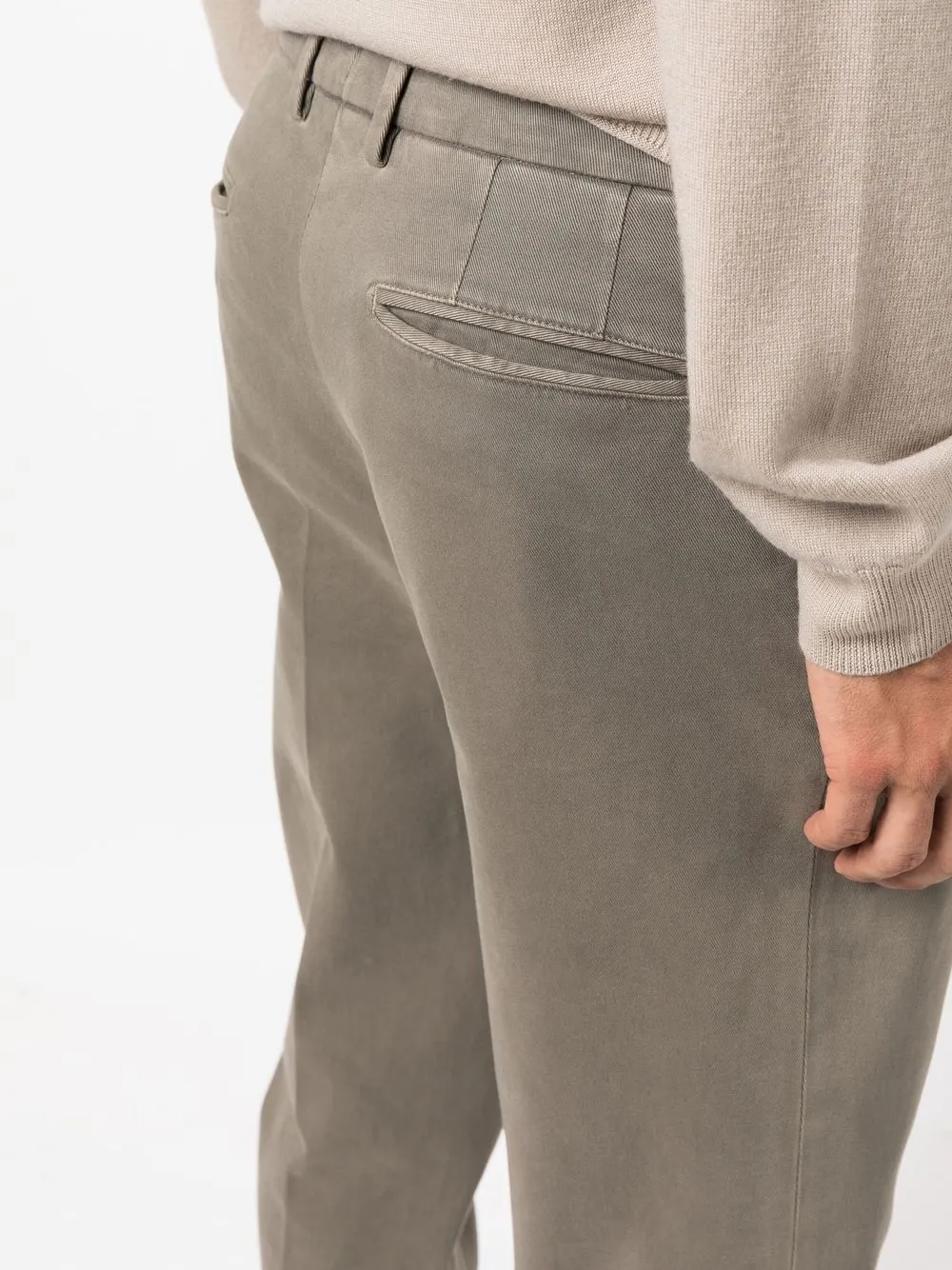 Boglioli Straight broek Groen