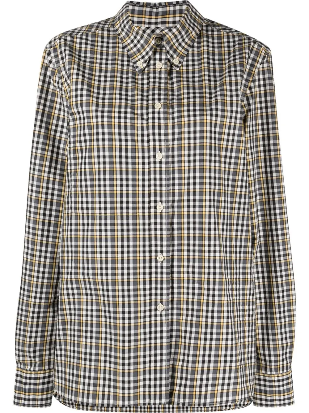 

Isabel Marant Rivalia check poplin shirt - Black