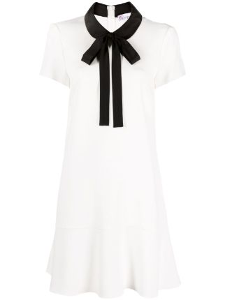 RED Valentino bow-detail Short Dress - Farfetch