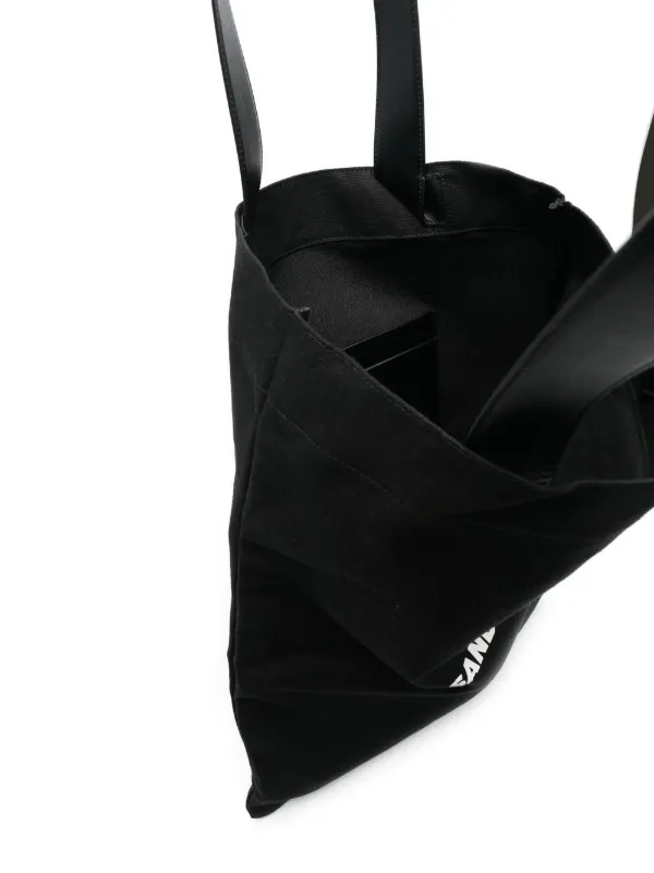 Jil Sander ロゴ ハンドバッグ | ブラック | FARFETCH JP