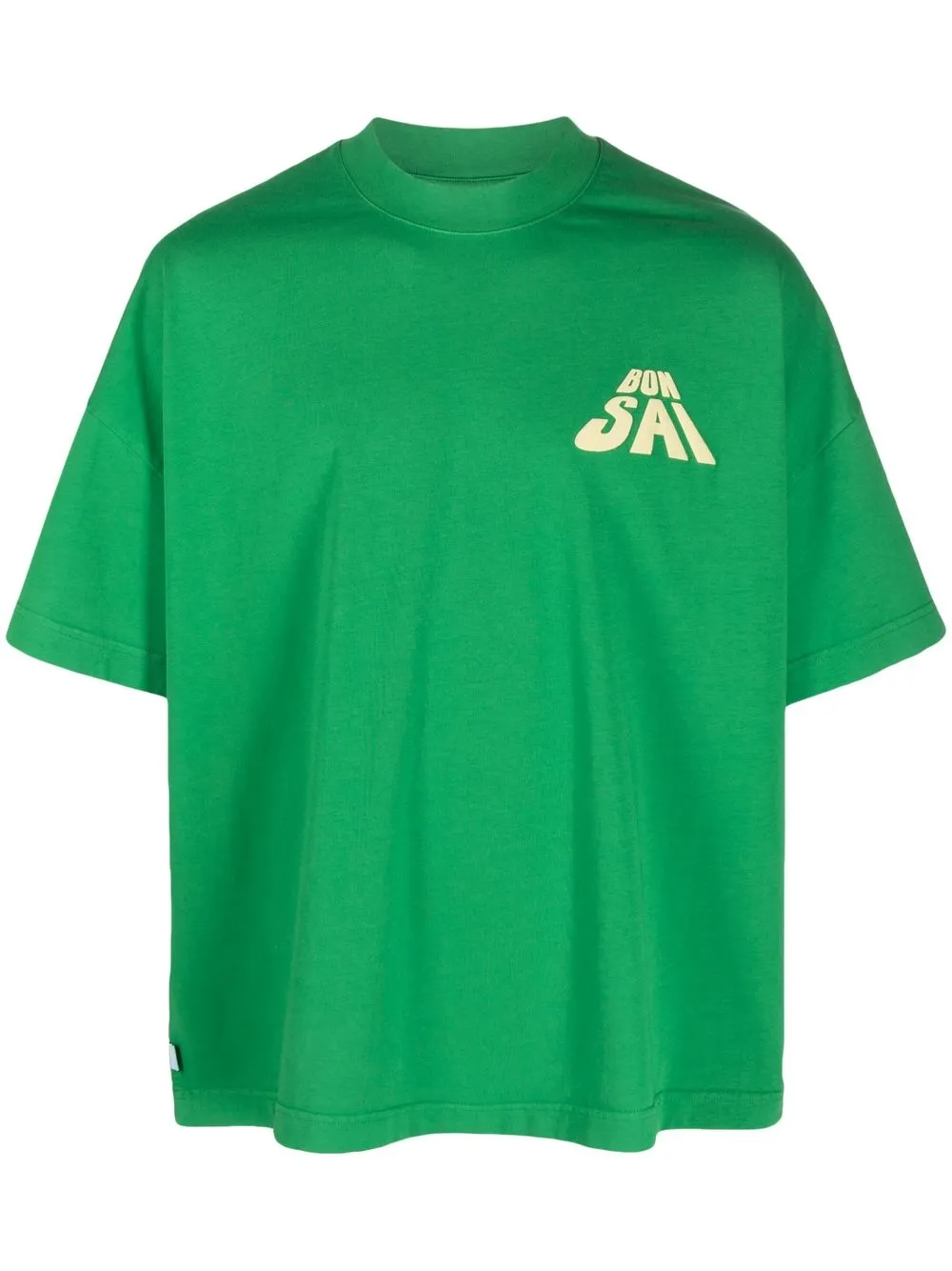 

Bonsai logo crew-neck T-shirt - Green