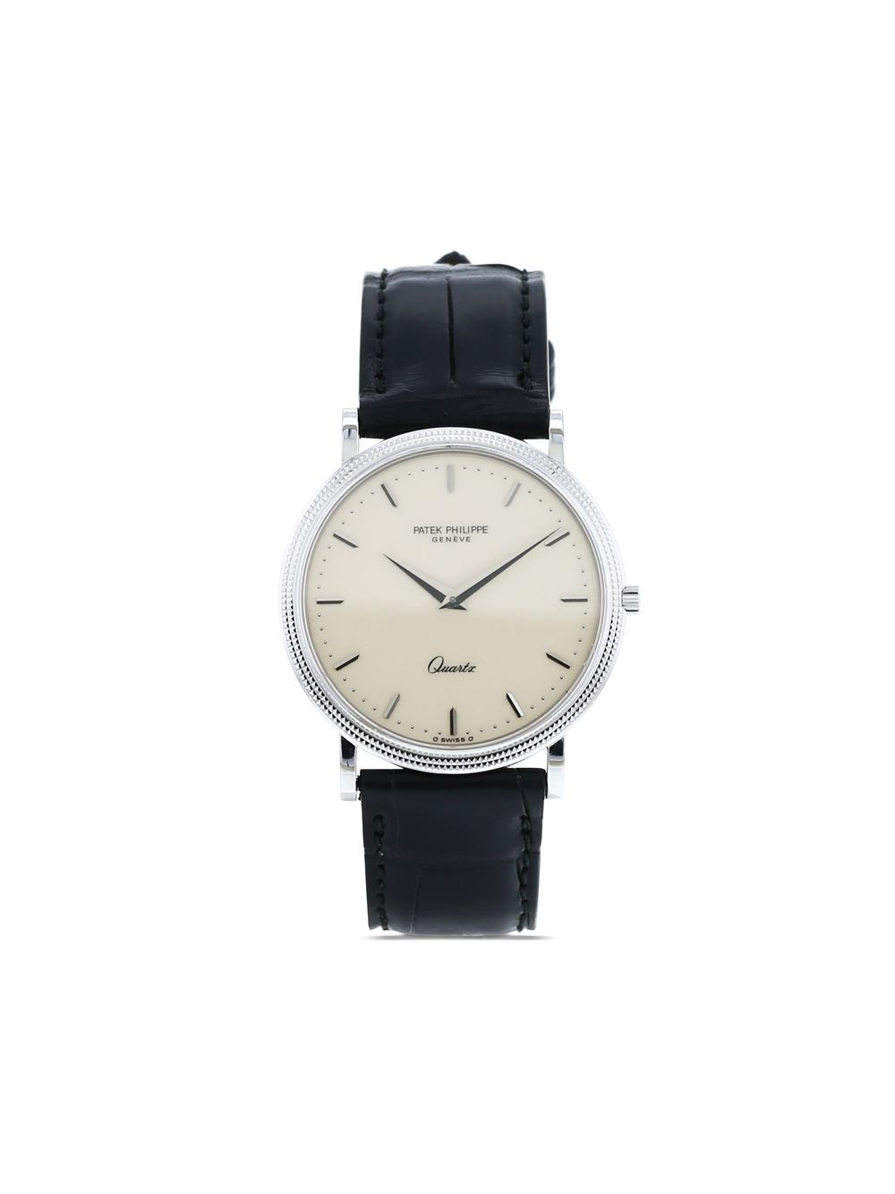 

Patek Philippe reloj Calatrava de 33mm 1990 pre-owned - Blanco