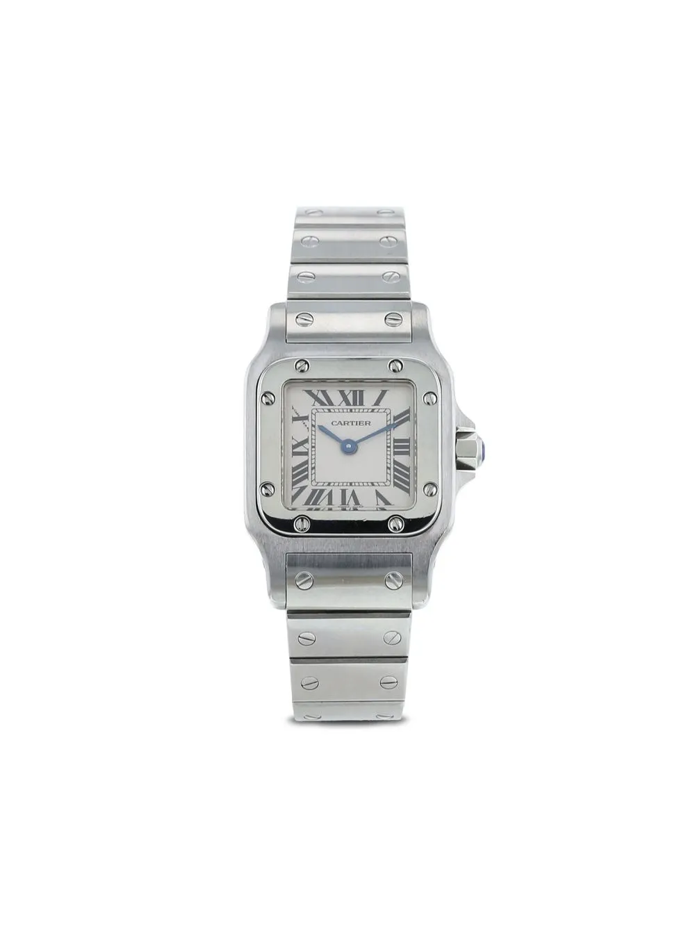 

Cartier 1990 pre-owned Santos Galbée 24mm - White