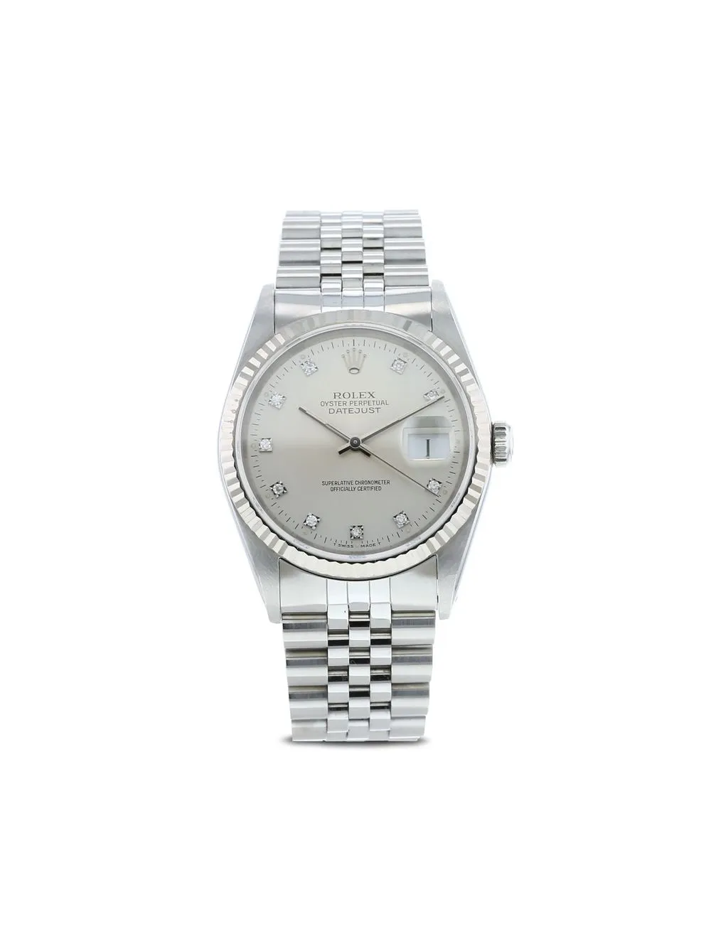 

Rolex reloj Datejust de 36mm 1991 pre-owned - Blanco