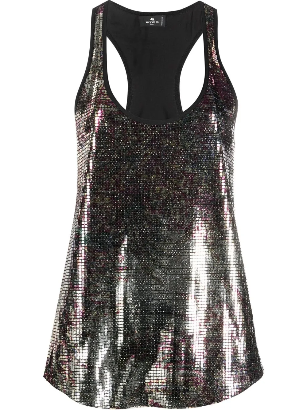 

ETRO sequin-embellished tank top - Pink