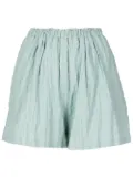 Clube Bossa Mandoline high-waist shorts - Blue