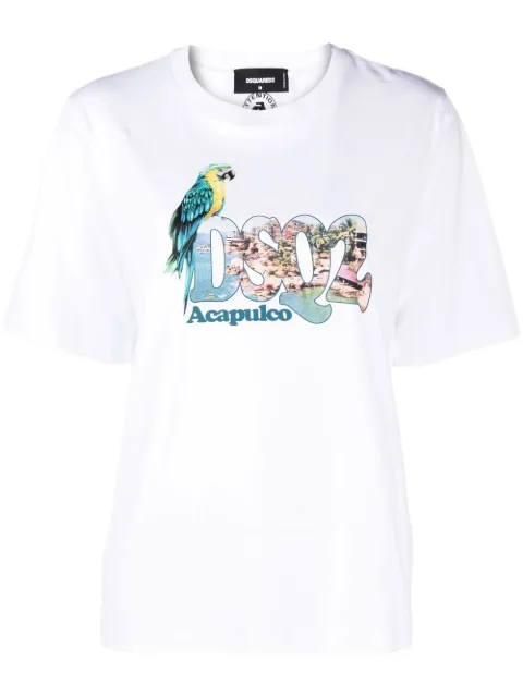 DSQUARED2 graphic-print short-sleeve T-shirt