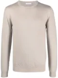 Boglioli crew-neck virgin wool jumper - Neutrals