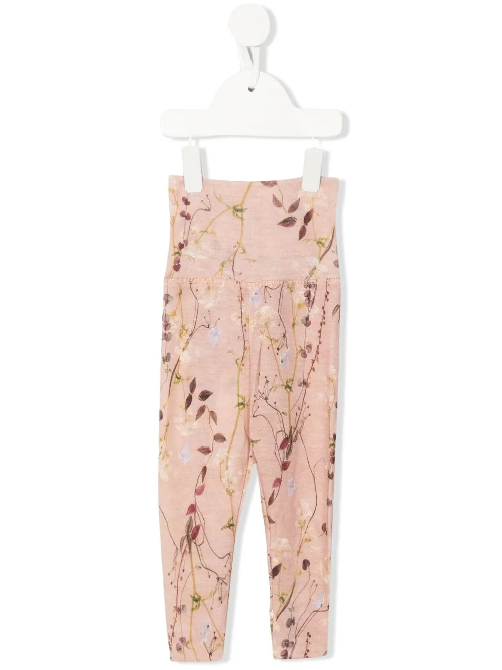 

Molo Delicate Branches-print leggings - Neutrals