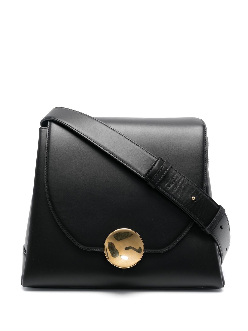 Jil Sander medium Victor shoulder bag - Black