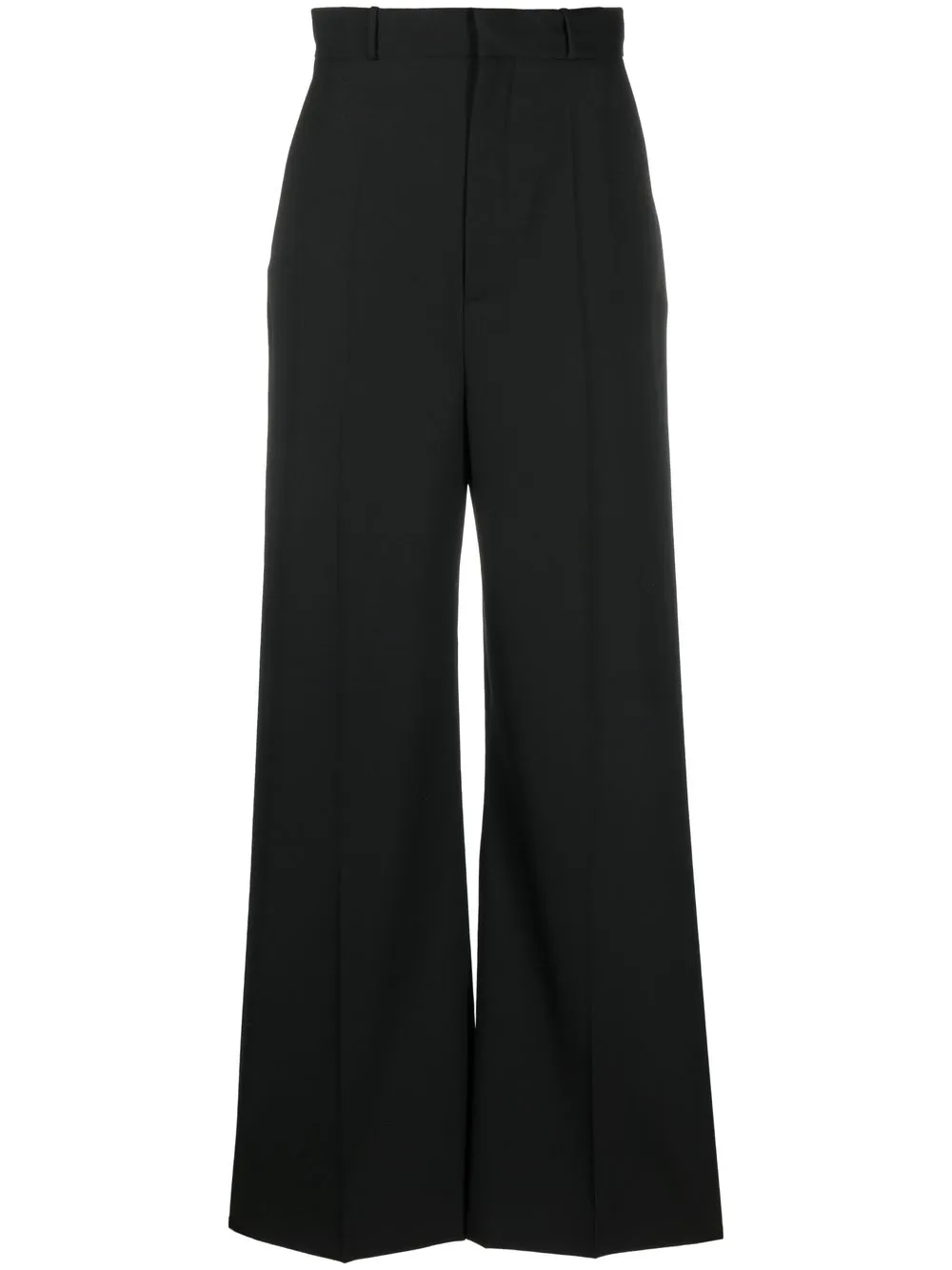 

DEL CORE pantalones de vestir con tiro alto - Negro