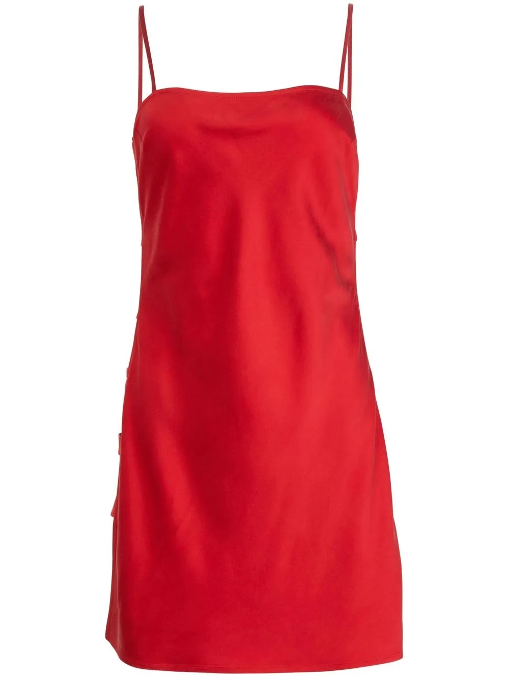 

Fleur Du Mal Love Bound cut-out camisole dress - Red